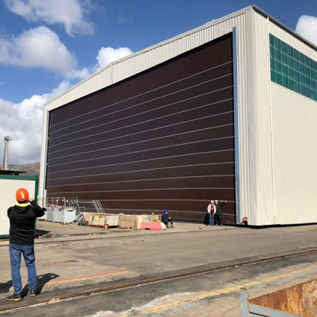 Fold Up Hangar Doors Megapack