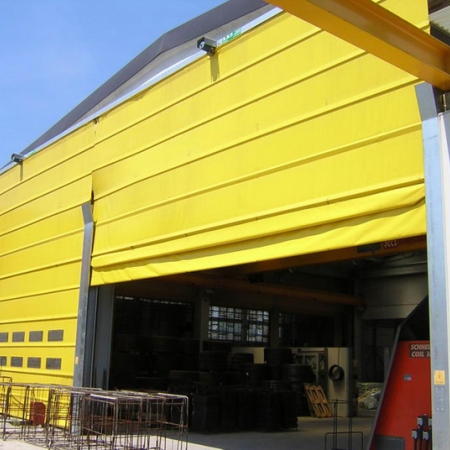 Fold Up Pack Crane Doors