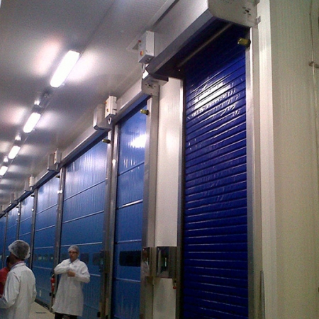 Insulated Pvc Doors Dynamicroll® Frigo 1
