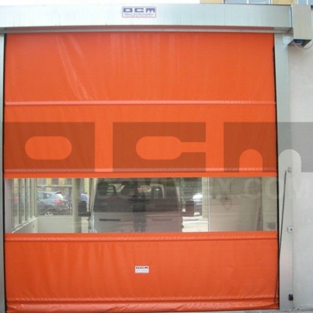 Low temperature roll-up doors